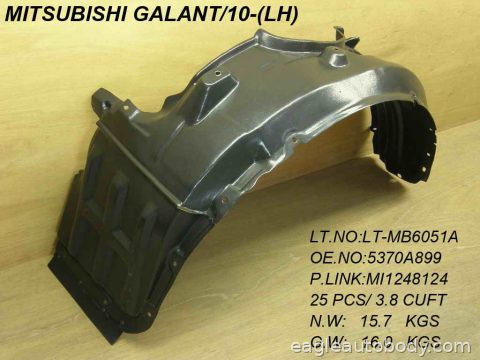 GALANT 10-12 LT FENDER LINER*=10110*L 10110*F