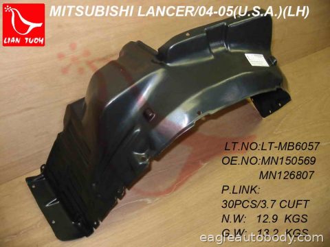 LANCER 04-07 LT.FT.FENDER LINER 05304*L