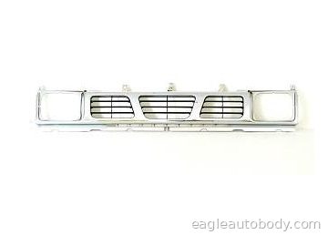 NISSAN PU 93-97 GRILLE*(CHR/GRY) 07548