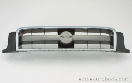 PATHFINDER 02-04 GRILLE ASSY*GRAY/W/CHR MOLDG 07558