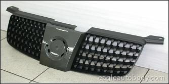 SENTRA 04-05 GRILLE*SILV/BLK*BASE/S/SE/SL 07650.10