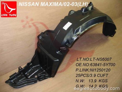 WINDSTAR 99-03 LT FENDER LINER 03510L