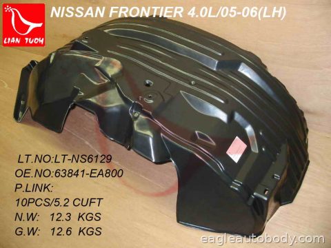 FRONTIER 05-19 LT.FT.FENDER LINER*W/4.0LT.ENG 07208-2L