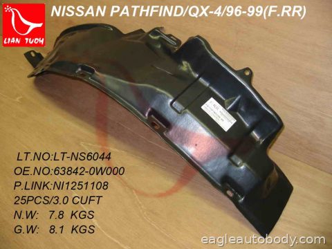PATHFINDR 96-98 RT.FT.RR.SECTION FENDER LINER 07514*R