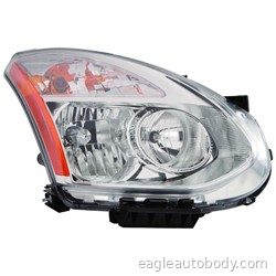 ROGUE 09-10 RT H/L ASSY*HALGN*W/O INNER LENS* P7703