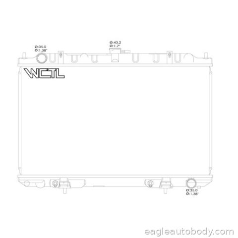 MAXIMA 00-03*=I30 00-01 RADIATOR R10505