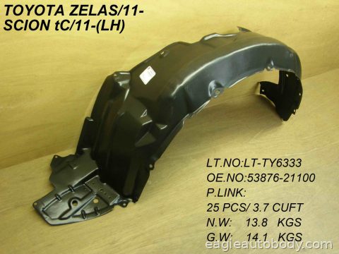 TC 11-13 LT.FT.FENDER LINER ASSY 09408-2L
