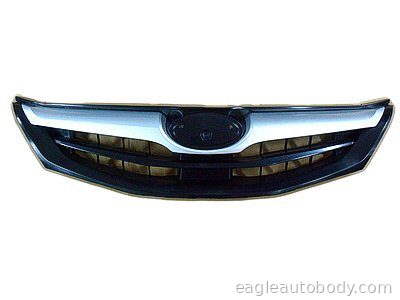 IMPREZA 10-11 GRILLE*GRAY.W/BLK MOLDNG 08545