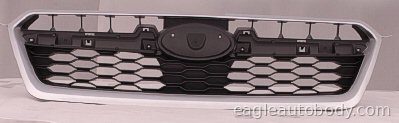 IMPREZA 12-13 GRILLE*GRAY,W/CHR MOLDG 08545-1