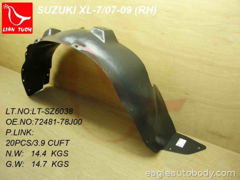 XL-7 07-09 RT FT FENDER LINER SZ1249117