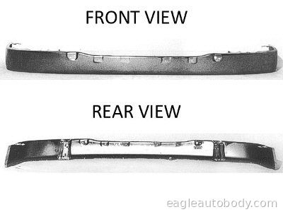 4RUNNER 99-02 FT.BUMPER*CHR*W/O FLARE HOLE* 09627-2