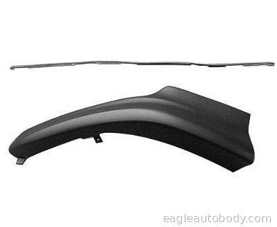 COROLLA 03-04 LT.FT.LOWER SPOILER*MAT BLK 08927-5*F