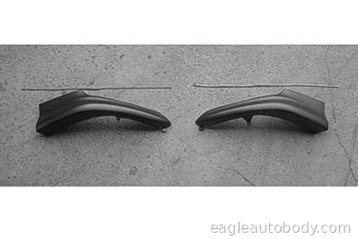 COROLLA 03-04 RT.FT.LOWER SPOILER*MAT BLK 08927-5*E
