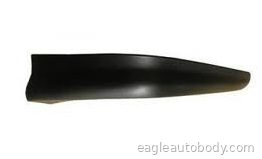 COROLLA 03-08 RR BUMPER SPOILER*RH; BLACK; PT TO1193107