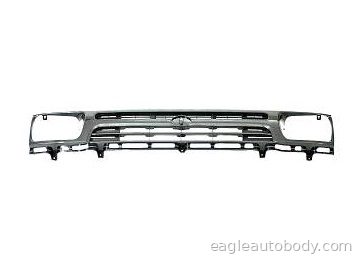 TOYOTA PU 92-95 GRILLE*BLK*2WD*1 PICE GRILLE 09549-4
