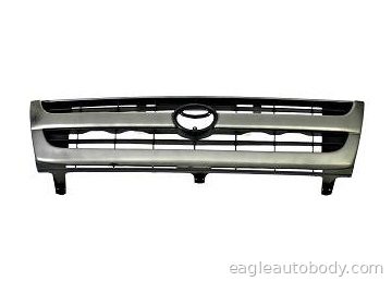 TACOMA 97-00 GRILLE*2WD*BLK/GRAY*W/O PREERUNN 10444