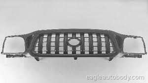 TACOMA 01-04 GRILLE*BLK*W/O S.RUNNER*=10448-1 10448-1*BLK