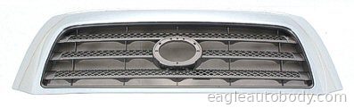 TUNDRA 07-09 GRILLE*GRAY*W/CHR FRAME*LMTD*W/O 09247
