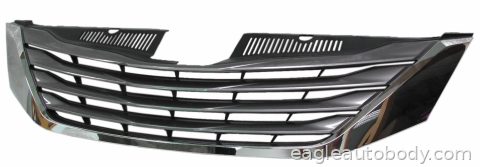 SIENNA 11-14 GRILLE*XLE*PTD BLK*W.CHR MOLDG 09945.10