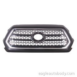 TACOMA 16-17 UPPER GRILLE*BLK/GRAY/CHR SURRUN 10449-3