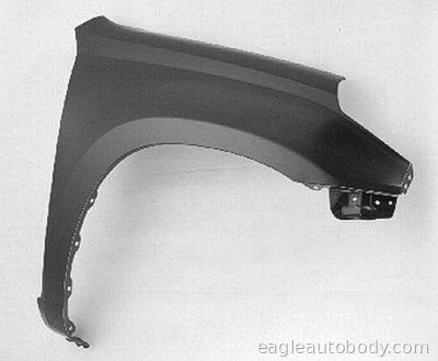 RAV4 01-05 RT FENDER*W/O WHEEL MOLDG HOLE 09914-3