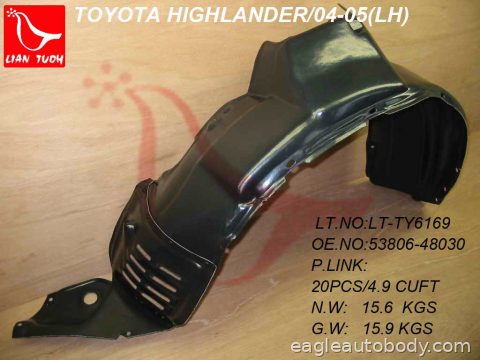 HIGHLANDER 01-07 LT FENDER LINER 09314*L