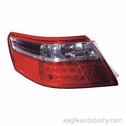 CAMRY*HYBRID 07-09 LT TAIL LAMP ASSY*ON BODY P7078