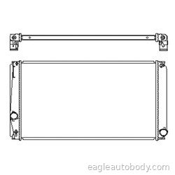 RAV4 09-15 RADIATOR*2.5LT*4CYL*W/TOWING PKG. R9914-1