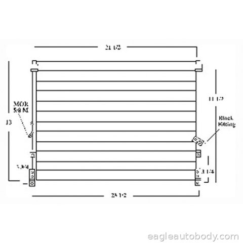 TACOMA 98-04 AC CONDENSER AC10402