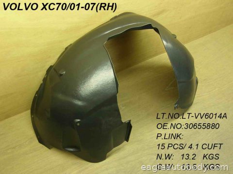 XC70 03-07 RT FT FENDER LINER*FENDER LINER VO1249107