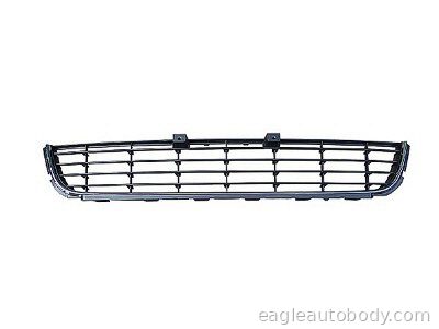 GOLF 10-14 FT LOWER GRILLE*H/B; BLACK/CHROME VW1036122
