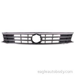 PASSAT 16-19 GRILLE BLK W/SLIV&CHR MOLDG*= 15042.13
