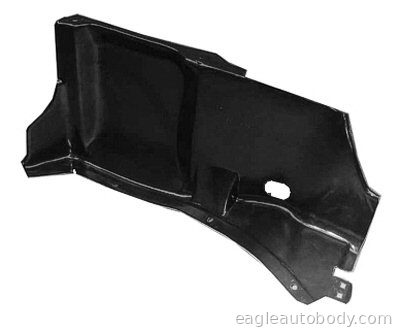 GOLF 99-10 LOWER ENGINE COVER*LH; SIDE ENG CO VW1228108