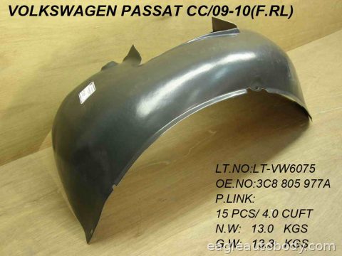 CC 09-12 LT FT FENDER LINER*RR VW1248110