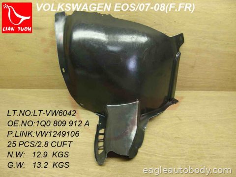 EOS 07-16 RT FT FENDER LINER*FT; FROM VIN 702 VW1249106
