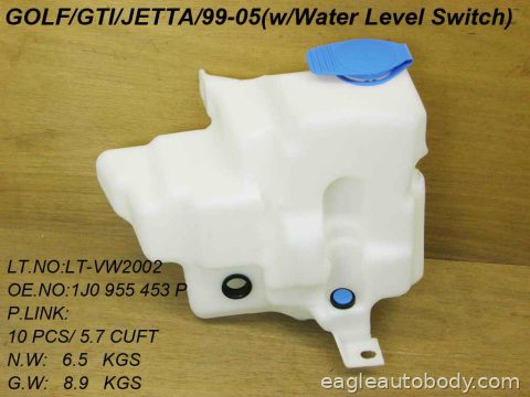 GOLF 99-10 WASHER TANK ASSY*RESERVOIR ONLY; G VW1288103