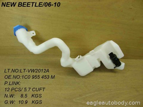 BEETLE 06-10 WASHER TANK ASSY*TANK ONLY VW1288107