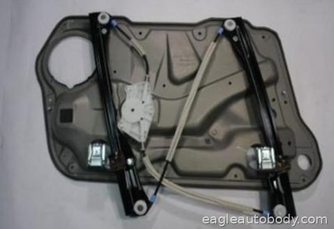 GOLF 99-06 RT FT DOOR GLASS REGULATOR*4 DOOR; VW1351116