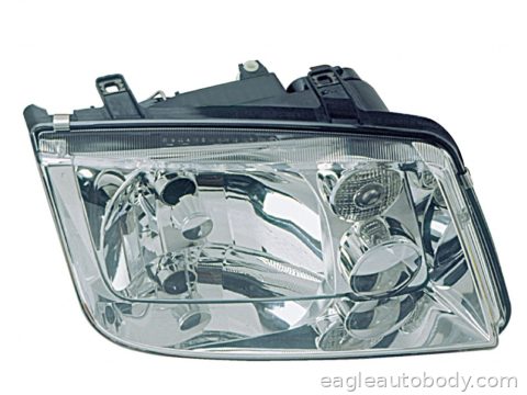 JETTA 99-02 LT H/L ASSY*W/O FOG*CLEAR*OLD BOD P1286