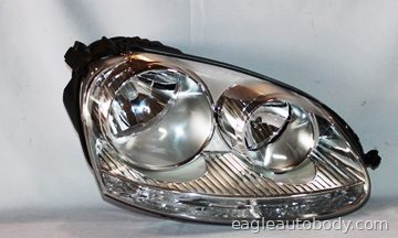 JETTA 05-10 RT H/L ASSY*HALGN*TYPE5=GTI 06-09 P1286-7