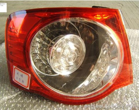 JETTA 08-10 RT TAIL LAMP ASSY*SDN*DARK RED* P1279-5